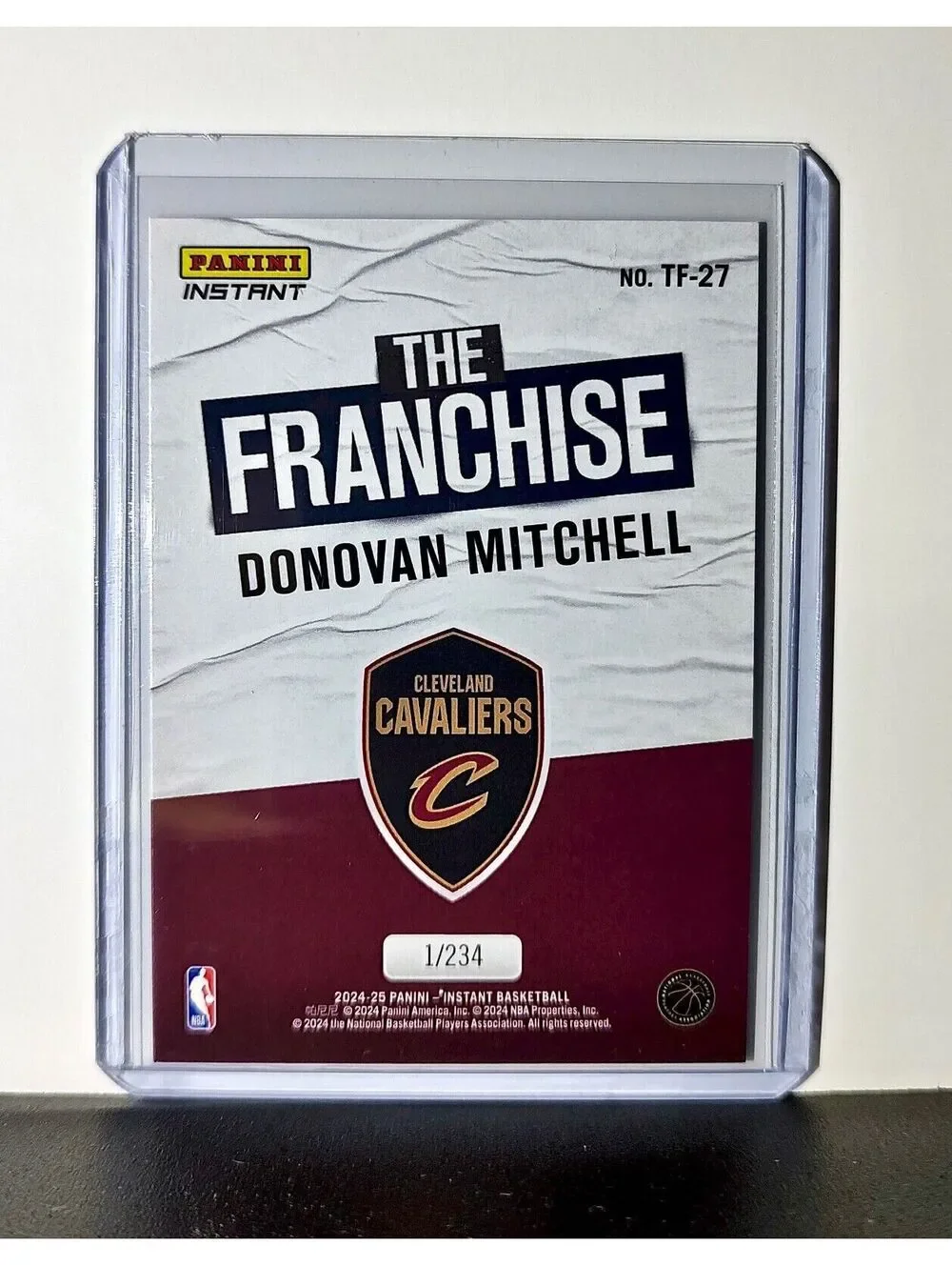 Donovan Mitchell 2024-25 Panini The Franchise NBA #27 Card Cavaliers 1/234